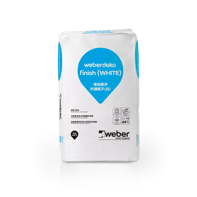 偉伯 Weber Weberdeko Finish 醛淨外牆膩子 / 25KG