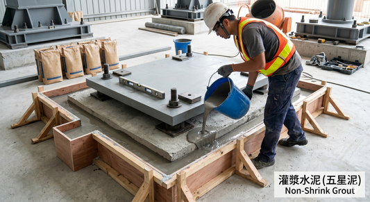 不收縮/無收縮水泥灌漿 non shrink grout 是什麼？為何需要這產品？