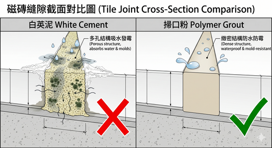 掃口粉 vs 白英泥掃口：點解唔應該再用白英泥？