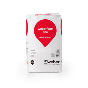 偉伯 Weber Weberfloor 550 自流平砂漿 550 / 25KG